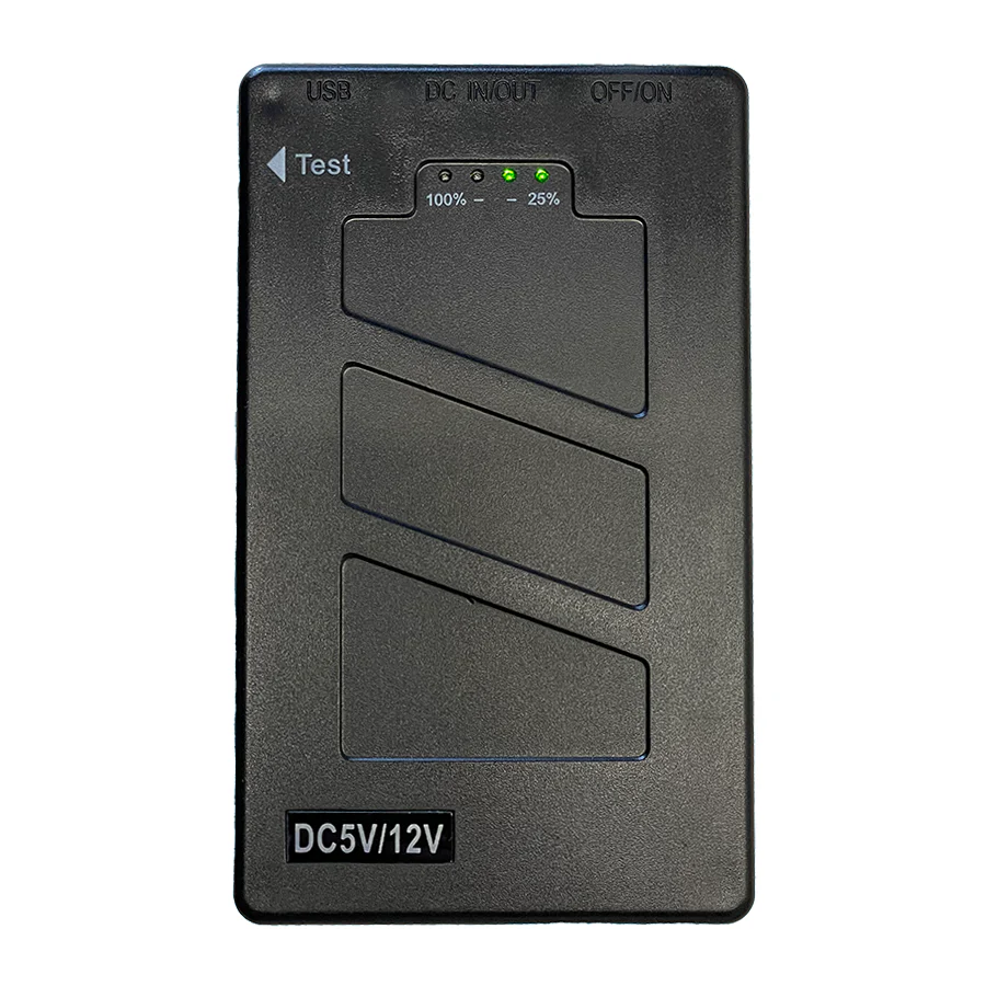 12v/5v 5000mah Rechargeable li-ion Power Bank - Glowy Zoey