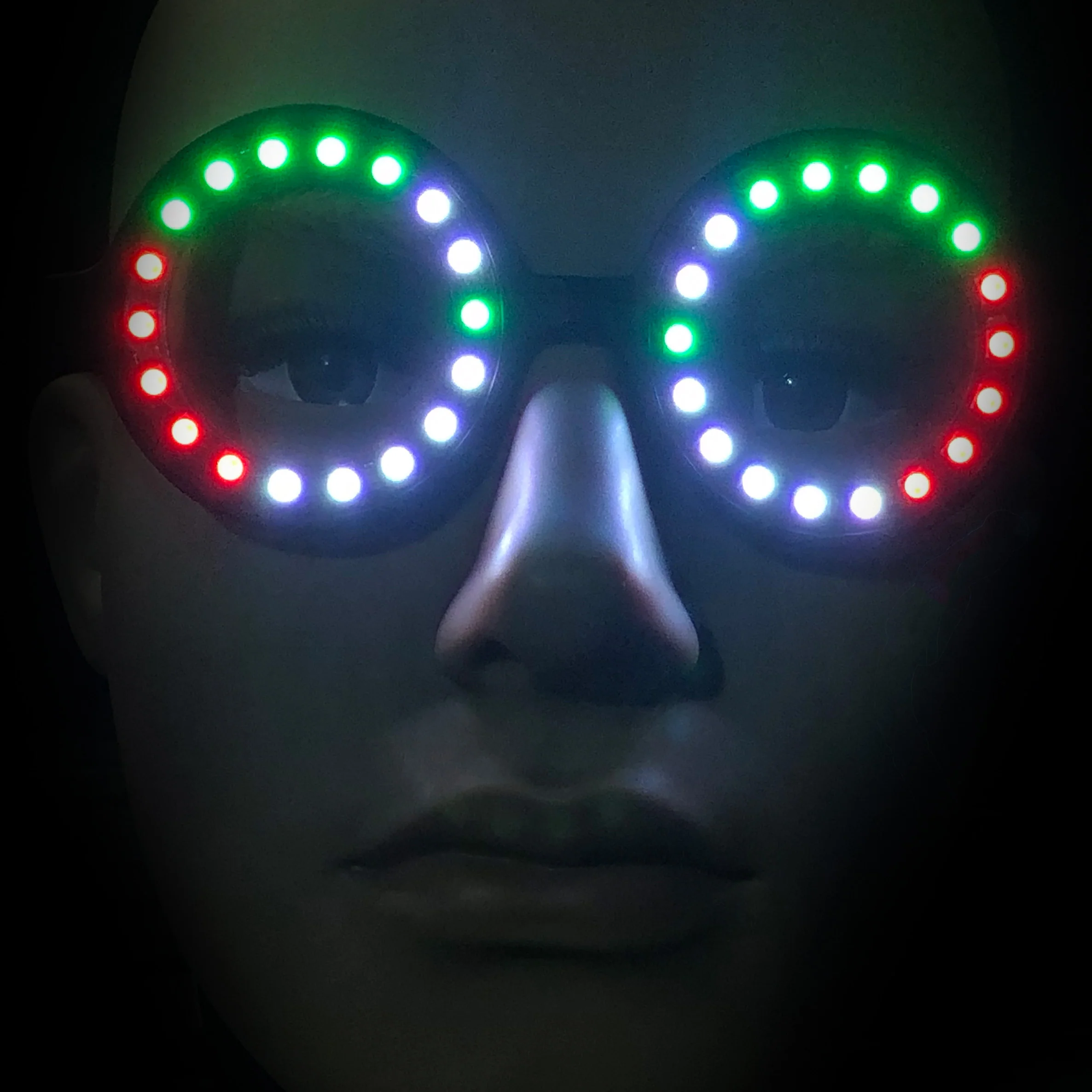 Luminoid Digital LED Pixel Glasses - Glowy Zoey