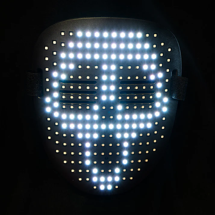LED Face Changing Mask - Glowy Zoey